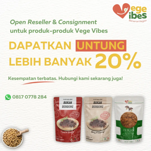 Vege Vibes | Tokopedia | Shopee